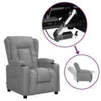 Sta-op-stoel kunstleer grijs - thumbnail