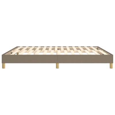 Boxspring bed stof taupe 160x200 cm Boxspring bed stof taupe 160x200 cm