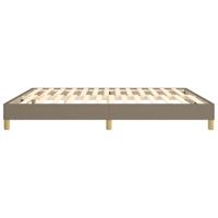 Boxspringframe stof taupe 160x200 cm - thumbnail