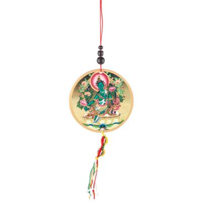 Auto- of Raamhanger Groene Tara & Dorje