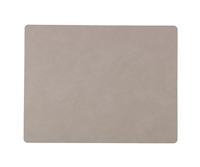 LIND DNA - Dinner Mat Square - Placemat 35x45cm Nupo Light Grey - thumbnail
