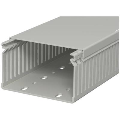 OBO Bettermann 6178037 Kabelgoot (l x b x h) 2000 x 100 x 60 mm 1 stuk(s) Steen-grijs OBO Bettermann 6178037 Kabelgoot (l x b x h) 2000 x 100 x 60 mm 1 stuk(s) Steen-grijs