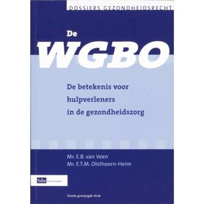 De WGBO - E.B. van Veen, E.T.M. Olsthoorn-Heim - Paperback (9789012380188)