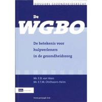 De WGBO - E.B. van Veen, E.T.M. Olsthoorn-Heim - Paperback (9789012380188) - thumbnail