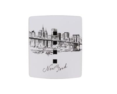 BURG-WÄCHTER Armadietto portachiavi 6204/10 Ni Skyline NY