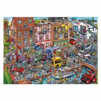 Ravensburger puzzel time travel 3 modern time - thumbnail