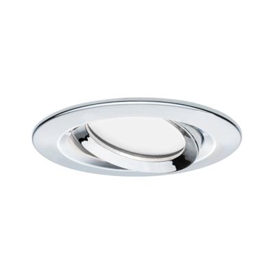 Paulmann Nova Plus Inbouwlamp voor badkamer LED LED 6 W IP65 Chroom Paulmann Nova Plus Inbouwlamp voor badkamer LED LED 6 W IP65 Chroom