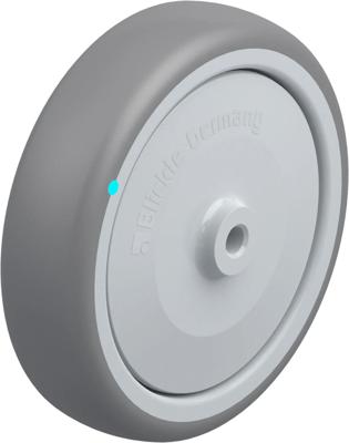 Blickle TPA 127/8KFD Wiel met hoog draagvermogen Wieldiameter: 125 mm Draagvermogen (max.): 125 kg 1 stuk(s)