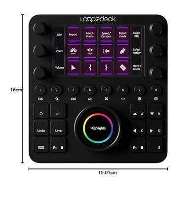 Loupedeck CT creatieve post-production interface