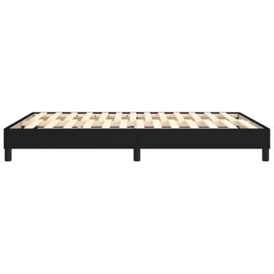 Bedframe zonder matras stof zwart 140x190 cm Bedframe zonder matras stof zwart 140x190 cm