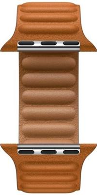 Apple Leather Link Apple Watch M/L 38mm / 40mm / 41mm Goudbruin