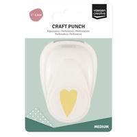 Vaessen Creative • figuurpons hart smal medium - thumbnail