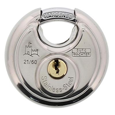 Burg Wächter Circle 21 60 SB Hangslot Verschillend sluitend RVS Hangslot voor profielcilinder