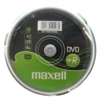Maxell M160 lege dvd 4,7 GB DVD+R 10 stuk(s) - thumbnail