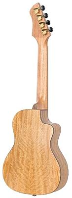 Ortega RUMG-CE-L Horizon Series Left-handed Concert Ukulele Natural linkshandige E/A concert ukelele met gigbag