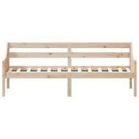 Slaapbank zonder matras 80x200 cm massief grenenhout - thumbnail