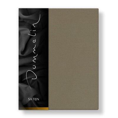 Dommelin Dommelin Laken Uni Satijn 300TC 512 Taupe 200x270 cm