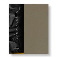 Dommelin Dommelin Laken Uni Satijn 300TC 512 Taupe 200x270 cm - thumbnail