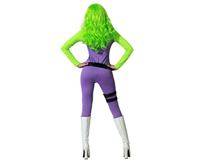 Kostuums voor Volwassenen Groen Stripheld Maat XS/S - thumbnail