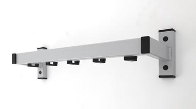 Kapstok wand VepaBins Safe met 5 haken