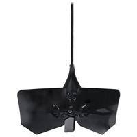 Ploeghulpstuk voor frees metaal zwart - thumbnail