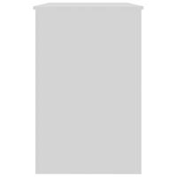 Bureau 100x50x76 cm spaanplaat wit - thumbnail
