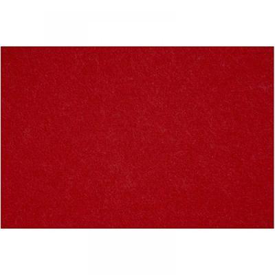 Creativ Company Hobbyvilt, vel 42x60 cm, dikte 3 mm, antiek rood, 1 vel - thumbnail