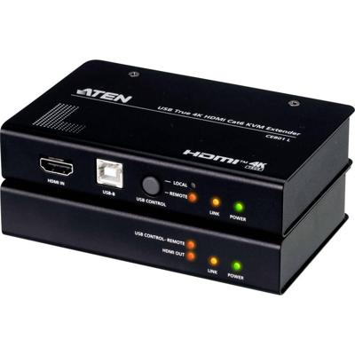 ATEN CE801 KVM-extender HDMI 3840 x 2160 Pixel