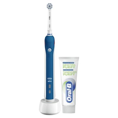 Oral-B PRO 2 2800 Elektrische Tandenborstel Powered By Braun + Gum Purify Tandpasta