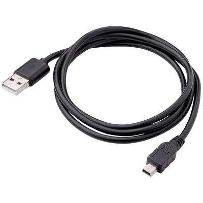 Akyga AK-USB-22 USB-kabel USB-A stekker, USB-mini-B stekker 1.00 m Zwart Akyga AK-USB-22 USB-kabel USB-A stekker, USB-mini-B stekker 1.00 m Zwart