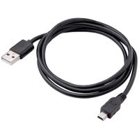 Akyga AK-USB-22 USB-kabel USB-A stekker, USB-mini-B stekker 1.00 m Zwart - thumbnail