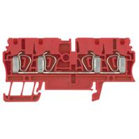 Weidmüller 1683420000 Doorgangsserieklem Spanveer Rood 100 stuk(s) - thumbnail