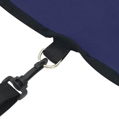VidaXL Paardendeken marineblauw 115 cm polar fleece