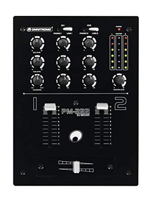 OMNITRONIC PM-222 2-channel DJ Mixer - thumbnail