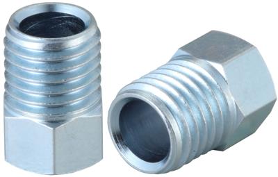 Elvedes Klembouten hydro slang R1 (10x) zilv ELV-FM04