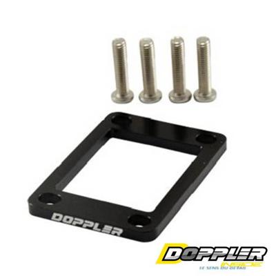 Spruitstuk spacer Doppler zwart Derbi AM