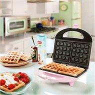 Bestron ASW401P wafelijzer 2 wafel(s) 700 W Roze - thumbnail