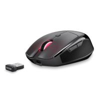 Sharkoon officepal m25w muis (zwart, 400 - 4000 dpi, rgb, 2,4 ghz / usb) - thumbnail