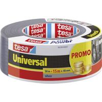 tesa UNIVERSAL 56338-00001-01 Textieltape Zilver (l x b) 65 m x 48 mm 1 stuk(s) - thumbnail