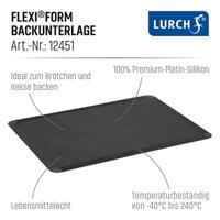 LURCH - Bakvormen - Bakmat Zwart - thumbnail