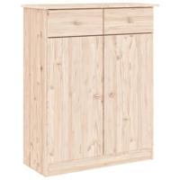 VidaXL Schoenenkast alta 77x35x96 cm massief grenenhout - thumbnail