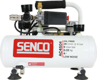 Senco AC4504 OLIEVRIJE STILLE COMPRESSOR - AFN0024 - thumbnail