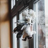 Hondenspeelgoed Hunter NEBRASKA Grijs Paard - thumbnail