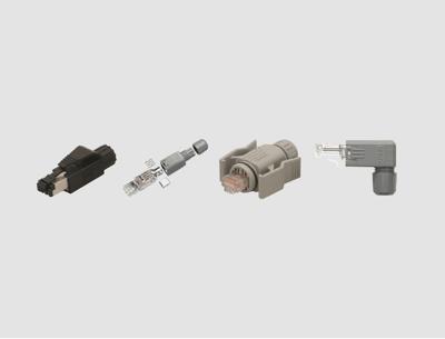 HELU RJ45-connector 802920 Stekker, recht Aantal polen (sensoren) 8P8C Grijs 1 stuk(s)