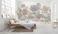 Noordwand Komar Ink Fotobehang Painted Trees - INX8-024 - thumbnail