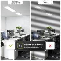 LED Paneel - 30x120 cm - 36 Watt - 4860lm (135lm/W) - 3000K warm wit - Flikkervrij - UGR22 - 5 jaar garantie - thumbnail