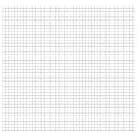 VidaXL Draadhek geweven gaas 50x50 cm 31x31x3 mm roestvrij staal - thumbnail
