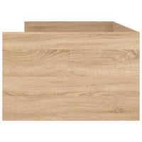 Bedframe met lades sonoma eikenkleurig 90x190 cm - thumbnail
