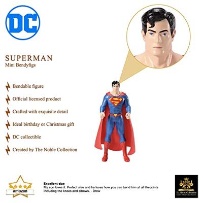 Noble Collection DC Comics: Superman Mini Bendyfig speelfiguur