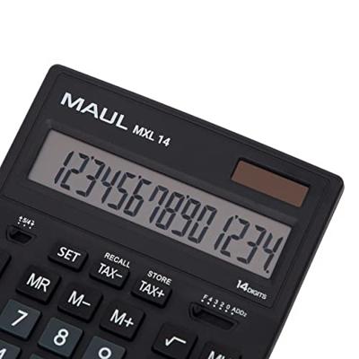 MAUL bureaurekenmachine MXL 14, zwart